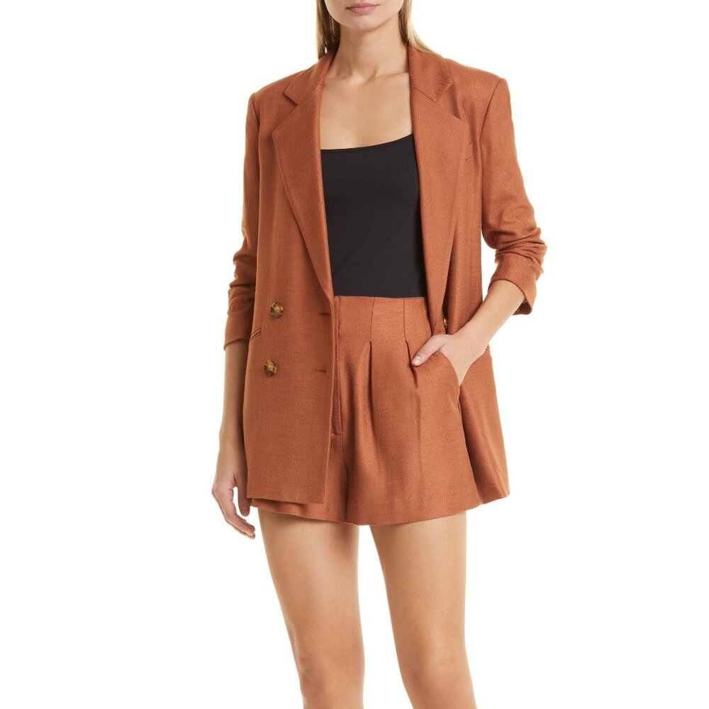 New! Veronica Beard Golden Brown Rupert Dickey Blazer Jacket ♥️ size 10